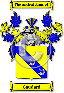Gaudard Family Crest Download (jpg) Legacy Series - 150 DPI
