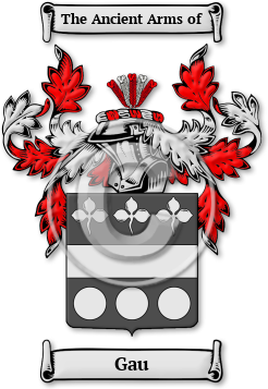 Gau Family Crest Download (JPG) Legacy Series - 600 DPI