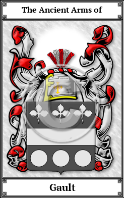 Gault Family Crest Download (JPG)  Book Plated - 150 DPI