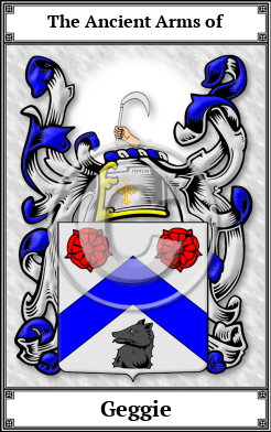 Geggie Family Crest Download (JPG) Book Plated - 600 DPI