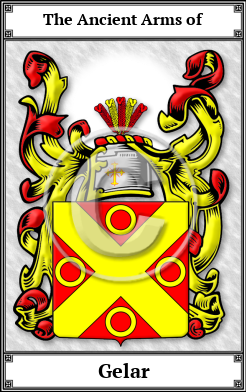 Gelar Family Crest Download (JPG) Book Plated - 600 DPI