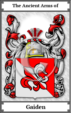 Gaiden Family Crest Download (JPG) Book Plated - 600 DPI