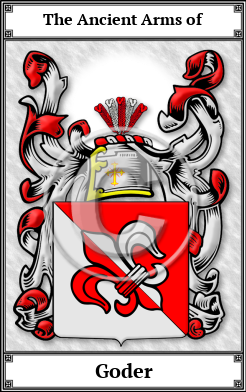 Goder Family Crest Download (JPG)  Book Plated - 150 DPI