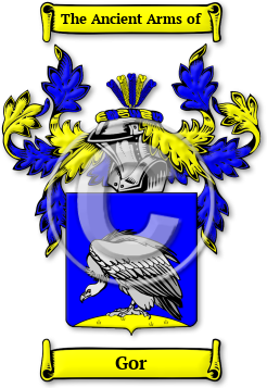 Gor Family Crest Download (JPG) Legacy Series - 600 DPI