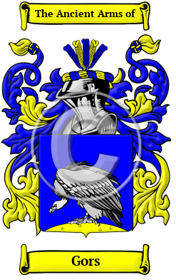 Gors Family Crest/Coat of Arms