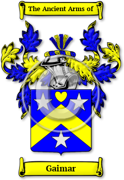 Gaimar Family Crest Download (JPG) Legacy Series - 600 DPI