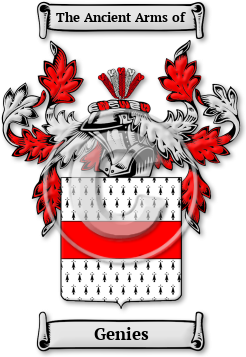 Genies Family Crest Download (JPG) Legacy Series - 600 DPI