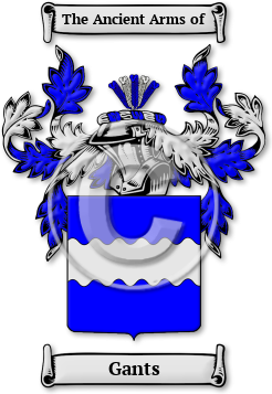 Gants Family Crest Download (jpg) Legacy Series - 150 DPI