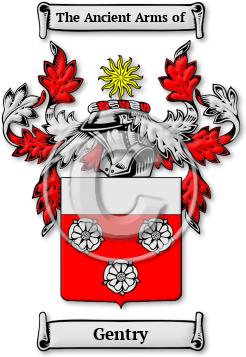 Gentry Family Crest Download (JPG) Legacy Series - 600 DPI