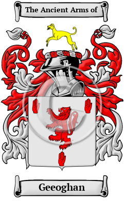 Geeoghan Family Crest/Coat of Arms