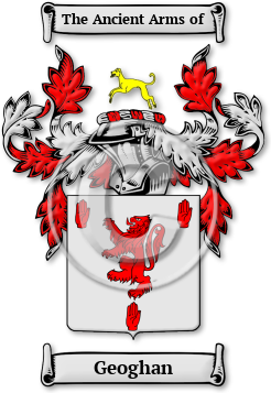 Geoghan Family Crest Download (jpg) Legacy Series - 150 DPI