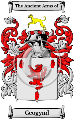 Geogynd Family Crest/Coat of Arms