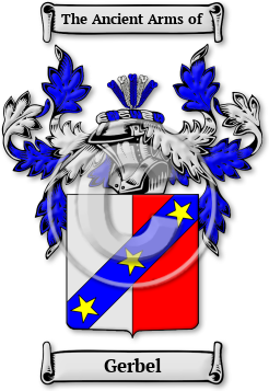 Gerbel Family Crest Download (jpg) Legacy Series - 150 DPI