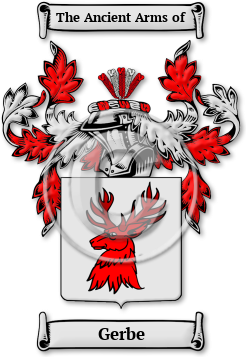 Gerbe Family Crest Download (jpg) Legacy Series - 150 DPI