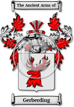 Gerberding Family Crest Download (jpg) Legacy Series - 150 DPI