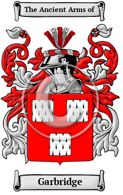 Garbridge Family Crest/Coat of Arms