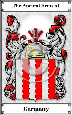 Garmany Family Crest Download (JPG)  Book Plated - 150 DPI