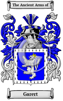 Garert Family Crest/Coat of Arms