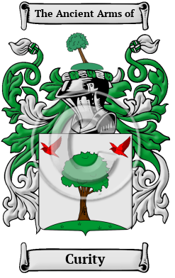 Curity Family Crest/Coat of Arms