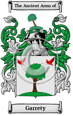 Garrety Family Crest/Coat of Arms