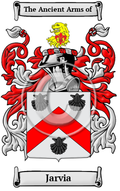 Jarvia Family Crest/Coat of Arms