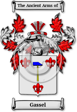 Gassel Family Crest Download (jpg) Legacy Series - 150 DPI