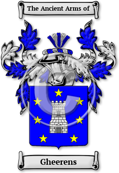 Gheerens Family Crest Download (jpg) Legacy Series - 150 DPI