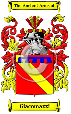 Giacomazzi Family Crest/Coat of Arms
