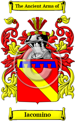 Iacomino Family Crest/Coat of Arms