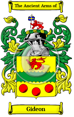 Gideon Family Crest/Coat of Arms