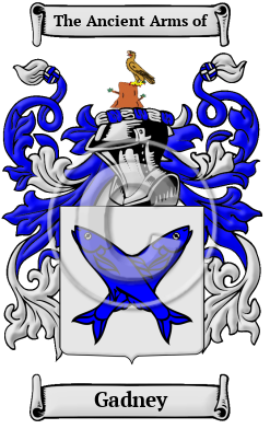 Gadney Family Crest/Coat of Arms