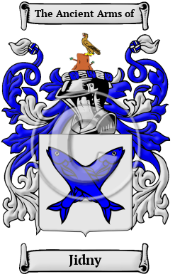 Jidny Family Crest/Coat of Arms