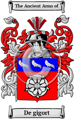 De gigort Family Crest/Coat of Arms