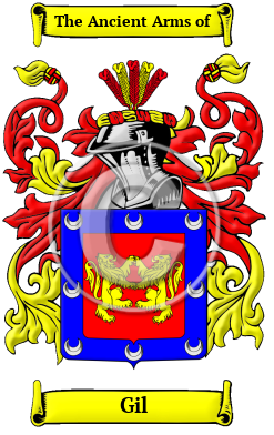 Gil Family Crest/Coat of Arms