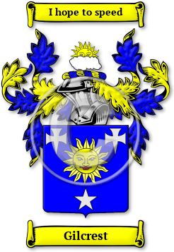 Gilcrest Family Crest Download (jpg) Legacy Series - 150 DPI