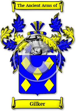 Gilker Family Crest Download (jpg) Legacy Series - 150 DPI