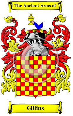 Gillins Family Crest/Coat of Arms