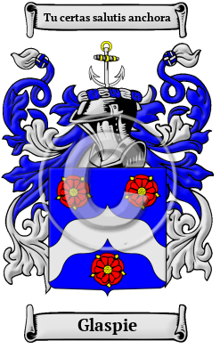 Glaspie Family Crest/Coat of Arms