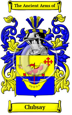 Clubsay Family Crest/Coat of Arms