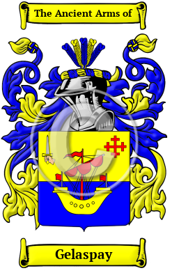 Gelaspay Family Crest/Coat of Arms