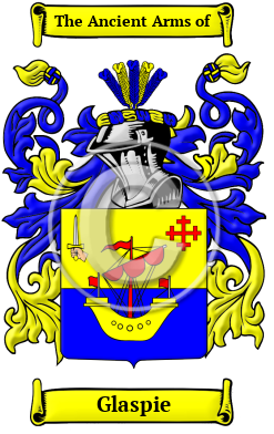 Glaspie Family Crest/Coat of Arms