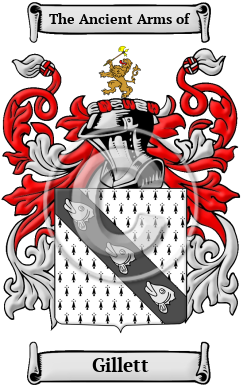 Gillett Family Crest/Coat of Arms