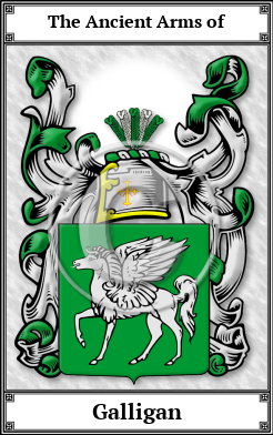 Galligan Family Crest Download (JPG)  Book Plated - 150 DPI