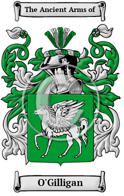 O'Gilligan Family Crest/Coat of Arms