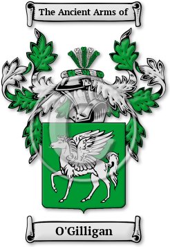 O'Gilligan Family Crest Download (jpg) Legacy Series - 150 DPI