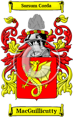 MacGuillicutty Family Crest/Coat of Arms