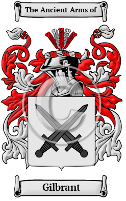 Gilbrant Family Crest/Coat of Arms
