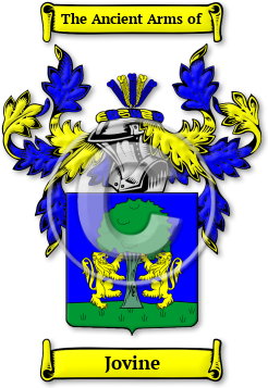 Jovine Family Crest Download (jpg) Legacy Series - 150 DPI