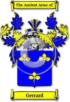 Gerrard Family Crest Download (jpg) Legacy Series - 150 DPI