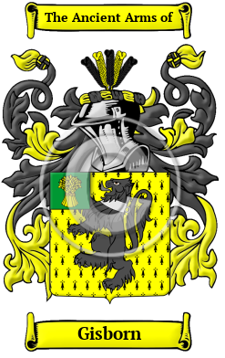Gisborn Family Crest/Coat of Arms